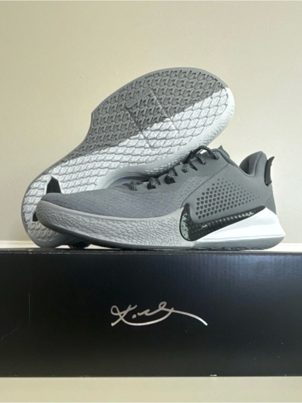 Nike Mamba Fury TB Kobe Bryant Cool Grey Black Wolf CK6632 New With Box 8
